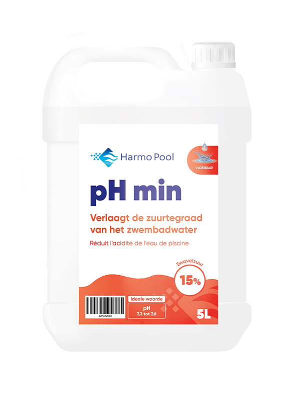 Vloeibare pH min 14.9% (25L) (waarborg bidon)